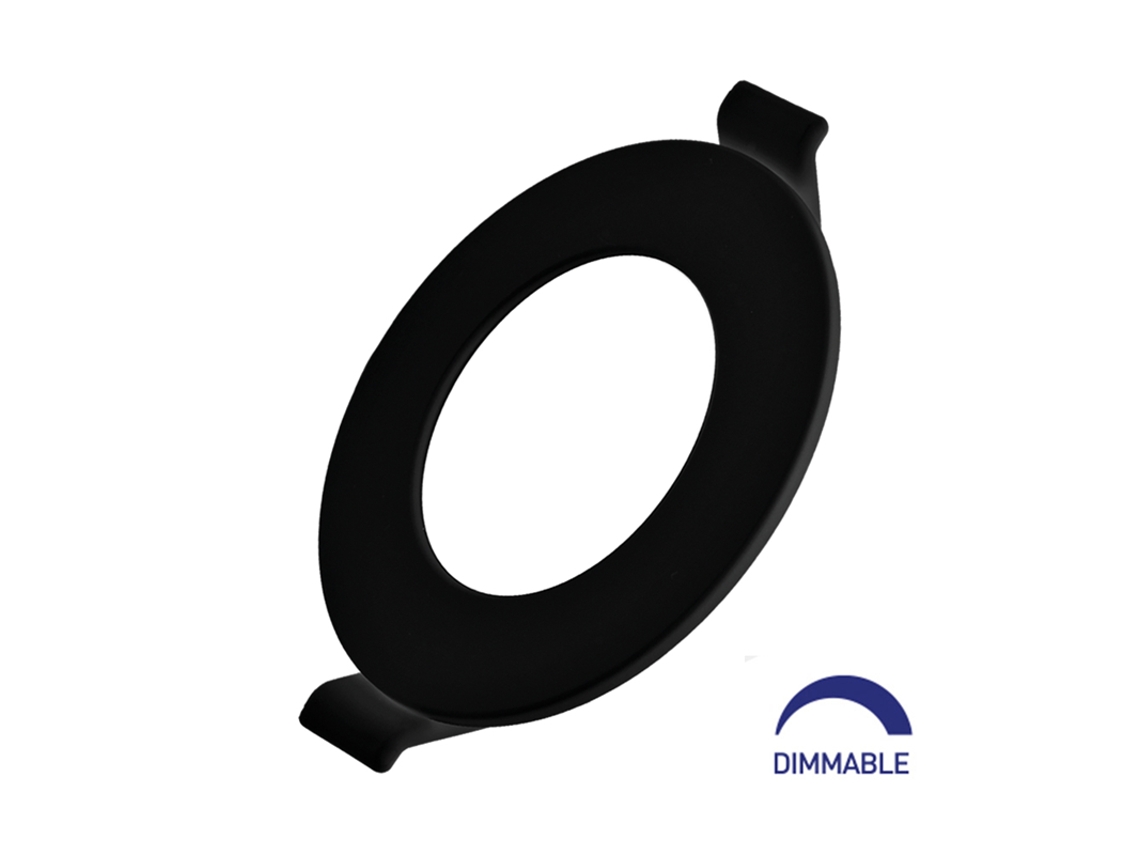 PLA LED DIMMABLE 6W 6500K 470LM Negro IP40 BRAYTRON