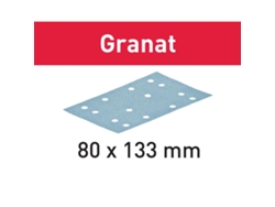 Hojas de Lijar Stf 80X133 Gr/10 Granat P80