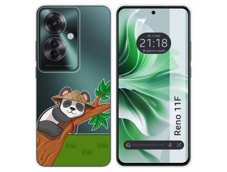 Funda Diseño Panda para Oppo Reno 11F 5G TUMUNDOSMARTPHONE Multicolor