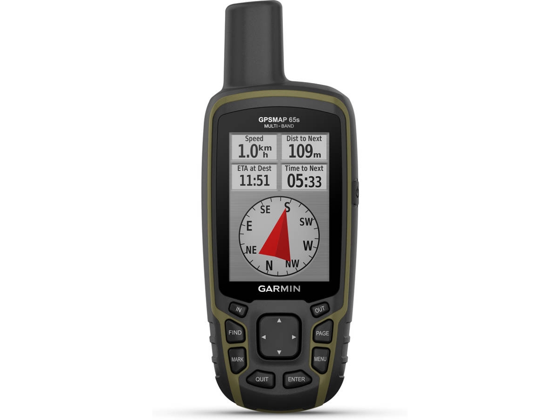 GPS GARMIN Gpsmap 65s (Autonomía: Hasta 16 h - Negro)