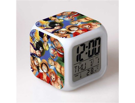 0 CO-PHÉNIX Despertador Infantil Co-Phénix Led Multifuncional De Colores One Piece