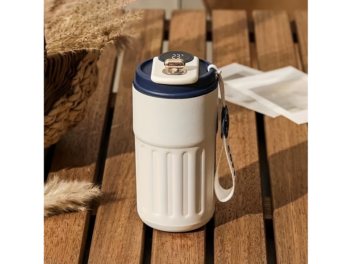 Nueva Taza De Café De Acero Inoxidable Con Aislamiento Térmico: Una Jarra Térmica Portátil Para Uso En Exteriores Que Mantiene Las Bebidas C