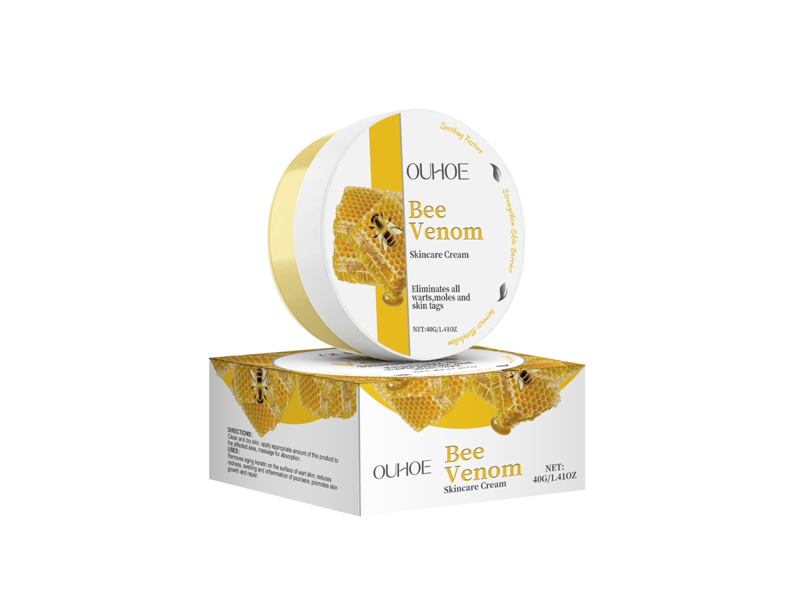 Crema calmante con veneno de abeja
