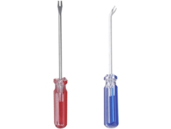 Herramienta Extractora De Clavos U De 2 Piezas Para Carpintería Y Muebles Con Mango Antideslizante Y Material Crv
