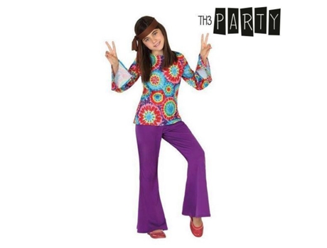 Disfraz Unisex Hippie 3 Pcs