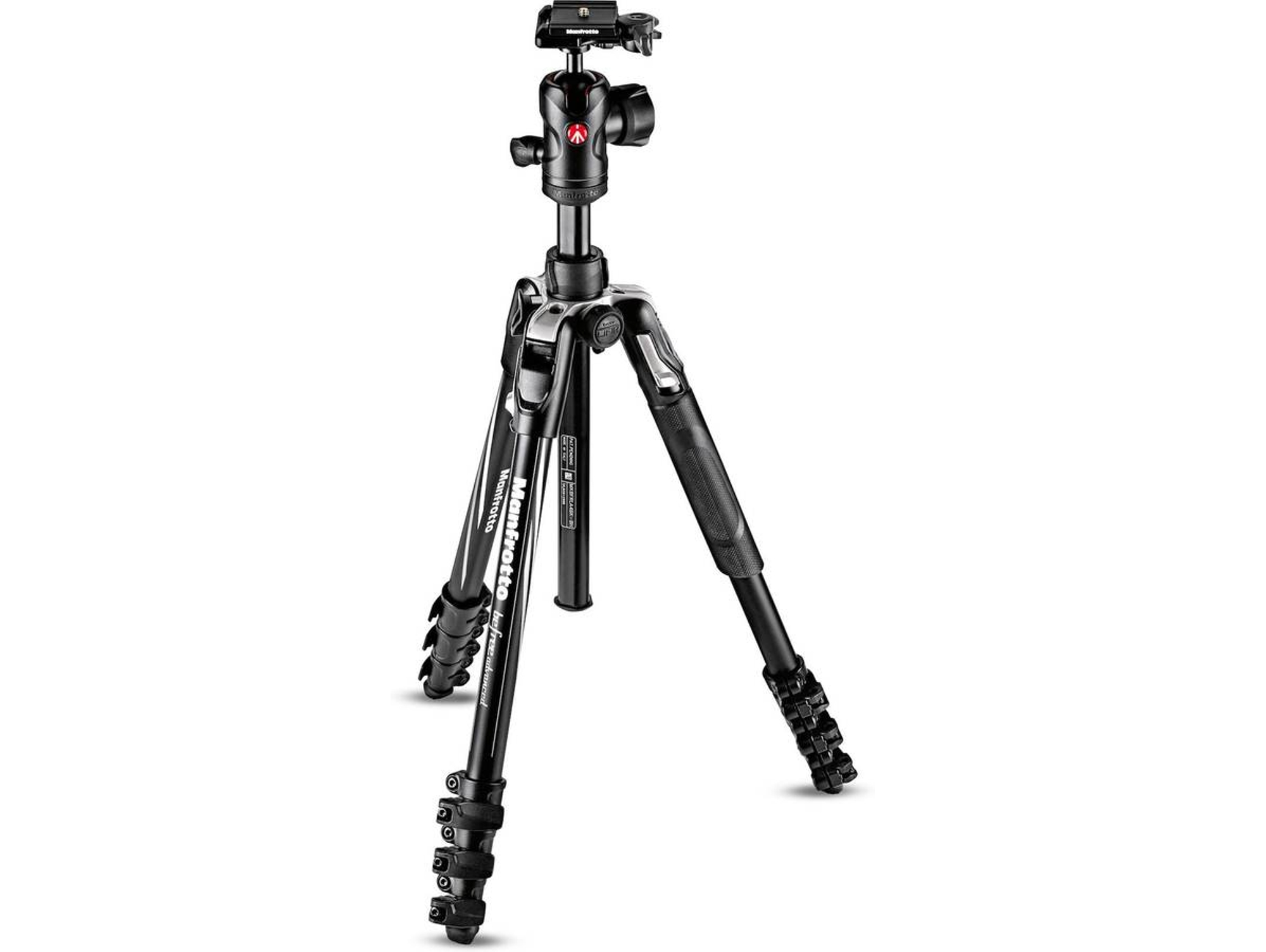 Trípode MANFROTTO Befree Advanced (Tipo bola - Altura Máxima: 151 cm - Aluminio)