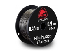 Bobina Flux Core 0.9 Mm 0,45Kg Hilo Hueco para Soldadura Mig STAYER
