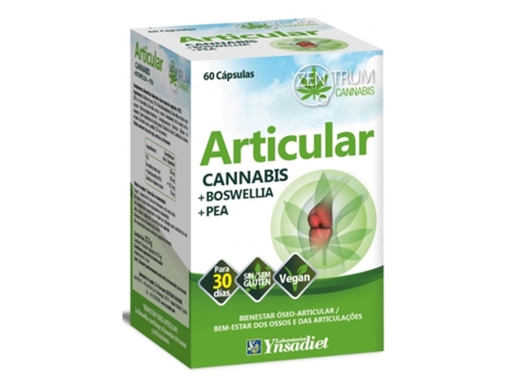 Zentrum Cannabis Articular Sin Gluten 60Caps YNSADIET