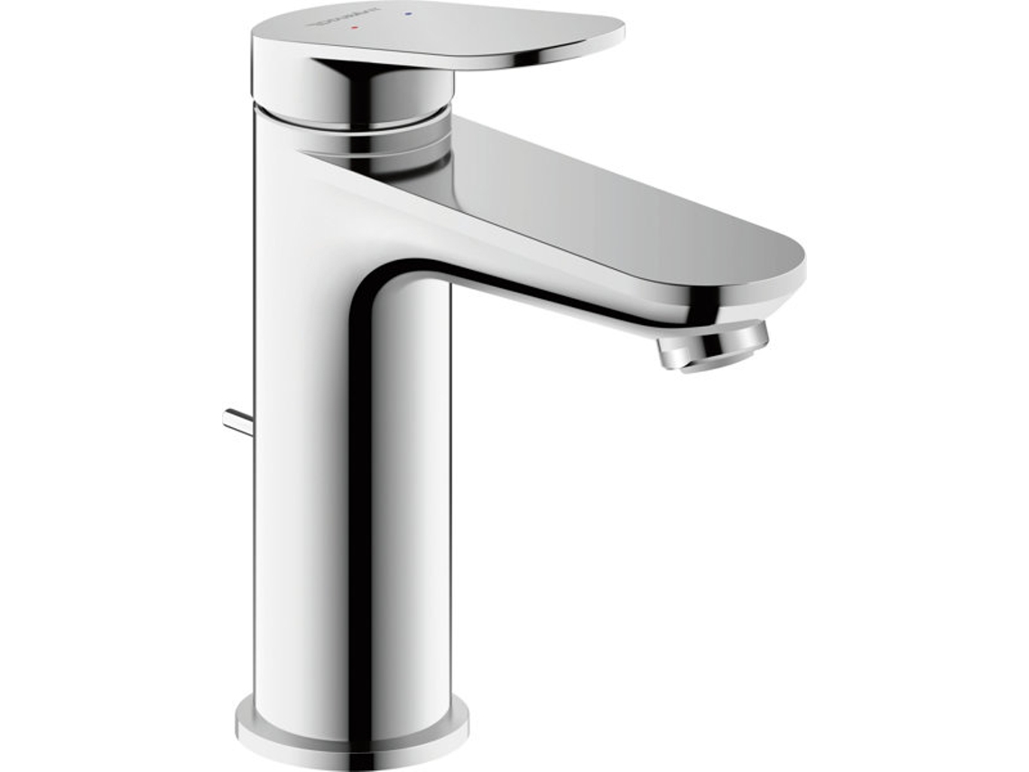 DURAVIT Wave Mezclador monomando de lavabo, 122 mm de proyección, con desag&uuml,e automático, WA10200010, Color: bronce cepillado