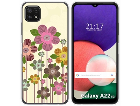 Carcasa Samsung Galaxy A22 5G TUMUNDOSMARTPHONE Dibujos Multicolor