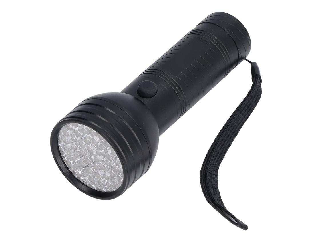 Linterna Uv Con 51 Led, Longitud De Onda De 395 Nm, Clasificación De Impermeabilidad Ipx4, Detección De Fluorescencia, Largo Alcance (50 M).