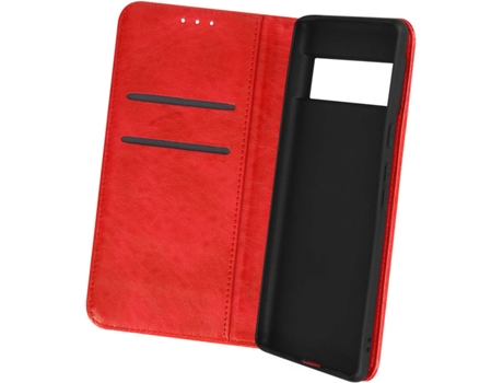 Funda Google Pixel 6 Pro AVIZAR Libro (Rojo)