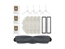 Kit de accesorios de repuesto para D10s / D10s Pro: cepillo principal, filtros, cepillos laterales, paños de limpieza, cepillo