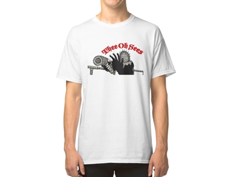 Camiseta ROCKINSTONE Tee Oh Sees Algodón para Hombre (S)