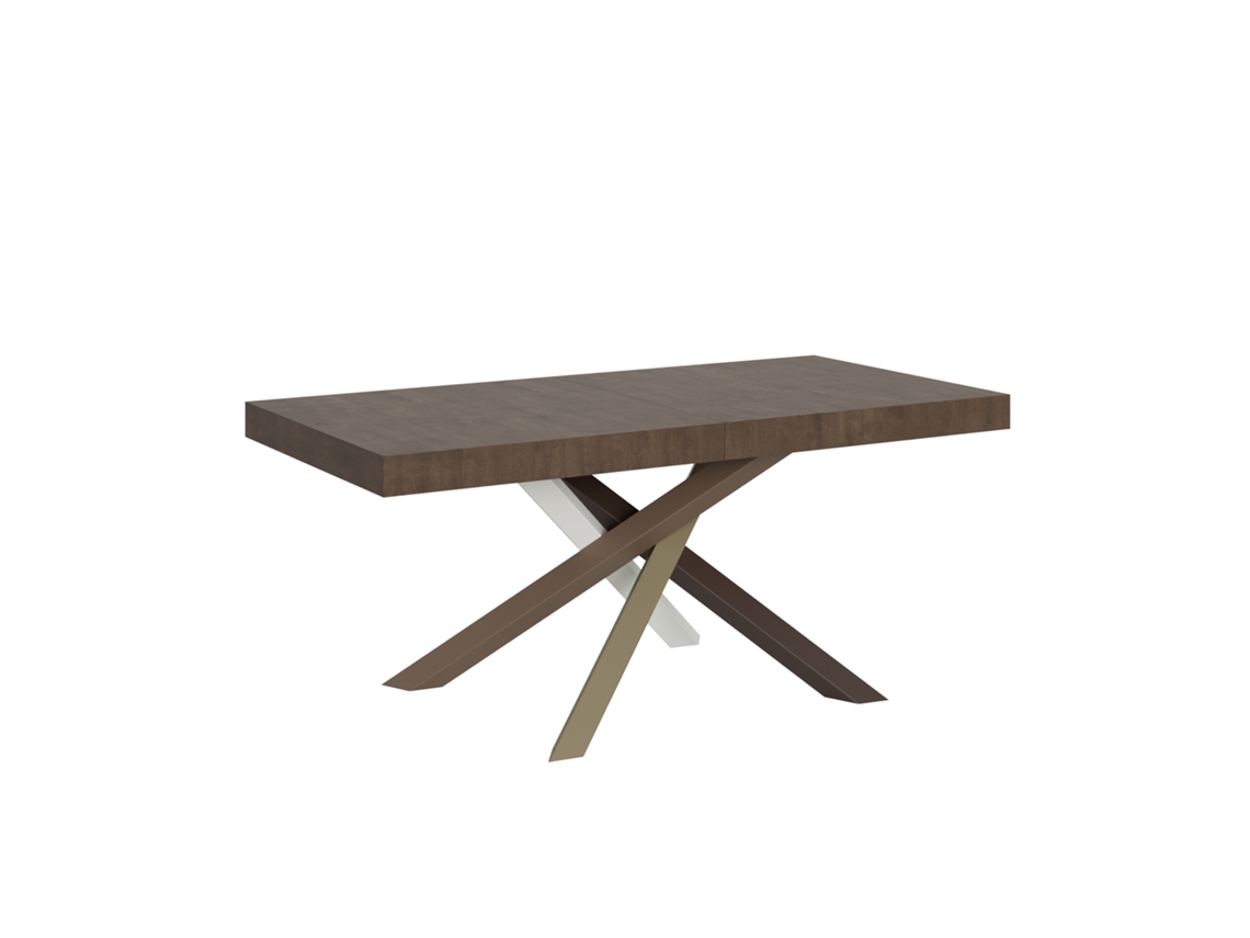 Mesa de Comedor ITAMOBY Volantis (90x180/440 - Paneles de Melamina - Nogal)