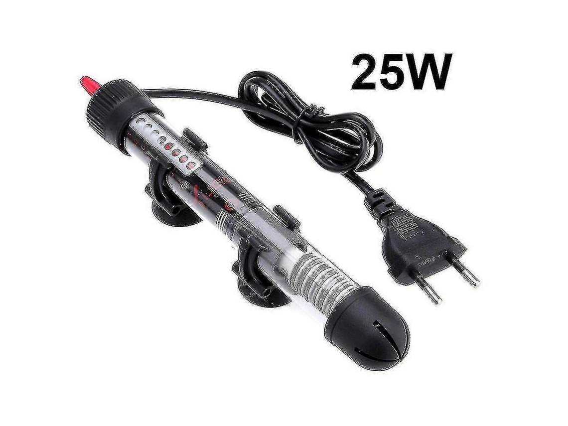Calentador sumergible con varilla para acuario de cristal, ajuste de temperatura, 220-240V GOKOCO