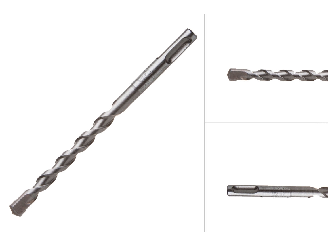 Brocas Para Hormigón Premium Sds-Plus Con 2 Filos De Corte 10 X 160 Mm Por Pieza WOVAR