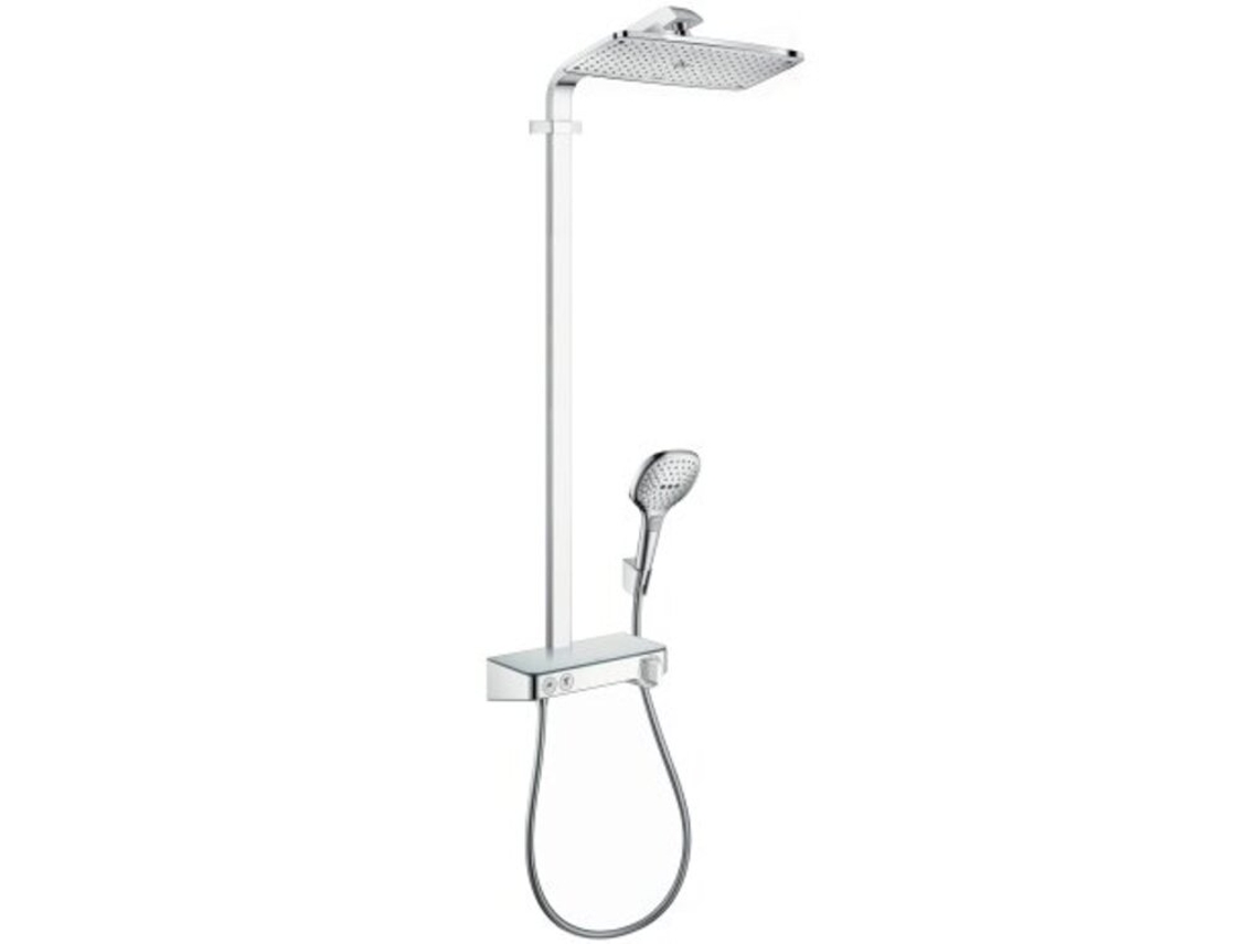 HANSGROHE Raindance Select E360 Tubo de ducha de 1 función, con ShowerTablet Select 300, 27288, Color: cromado