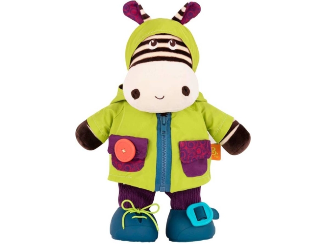 Muñeco B HAPPY Giggly Zippies Zebb