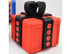 Caja de regalo 3D con tornillos, caja de regalo con almacenamiento giratorio Sykj Rosewell