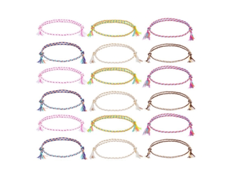 Pulseras De Hilo Para Niñas Adolescentes, Pulseras De Tobillo Para Niñas, Regalos De Navidad, Tobilleras De Playa De Verano, Estilo 5 ZMDECQNA 18 Un