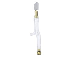 Cortador De Vidro Com Rolo De Diamante E Cabo De Plástico Para Lar, Cerâmica E Espelhos