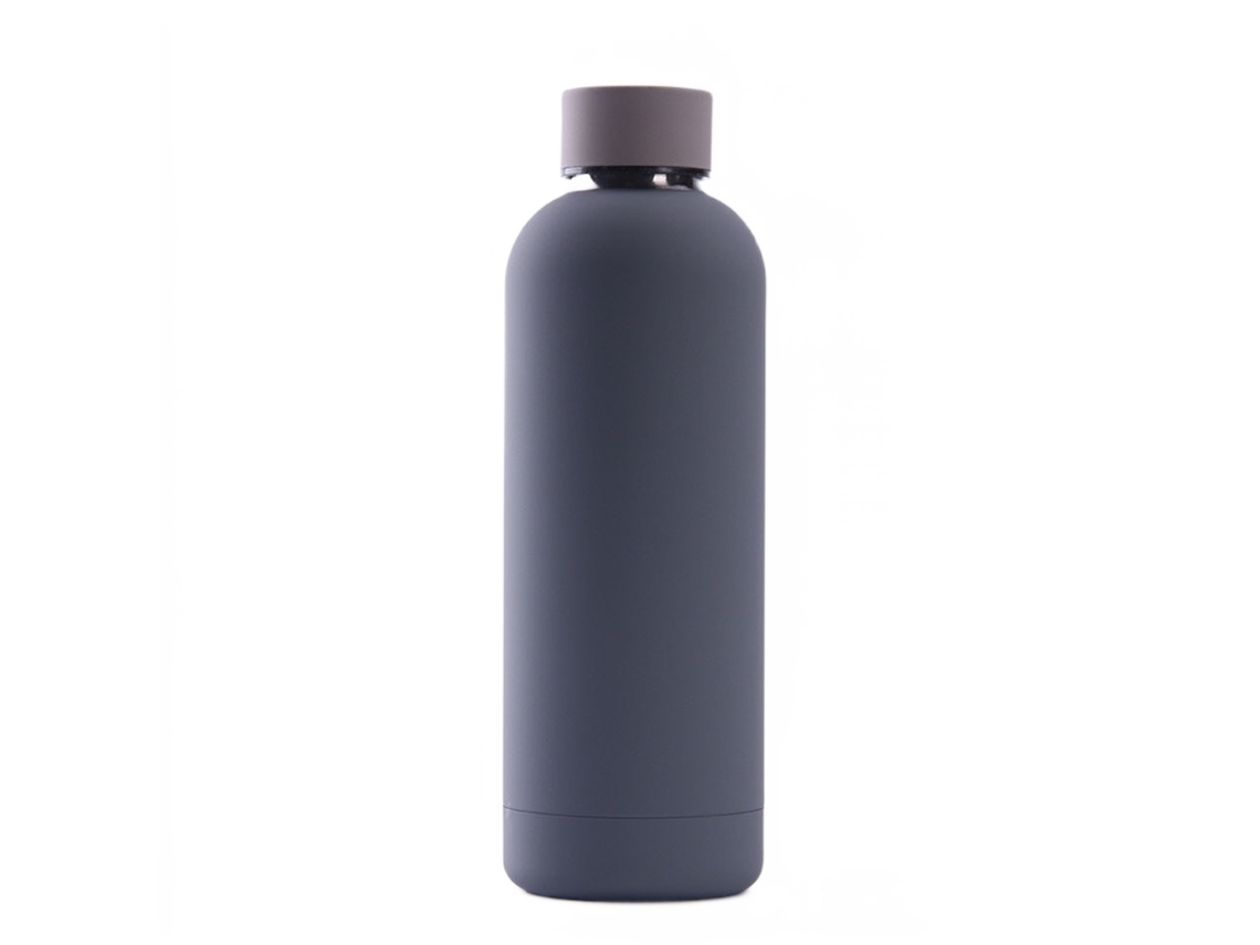 Taza XGF Frasco de vacío Acero inoxidable Termos portátil Tienda de té de taza de agua Botella de vientre grande Taza de deportes al aire libre Taza | Frascos de vacío y amp;Thermoses (gris)