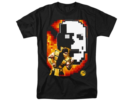 Camiseta ROCKINSTONE Escorpión Mortal Kombat (XL)