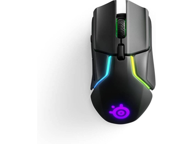 Ratón Gaming STEELSERIES Rival 650 (12000 dpi - Inalámbrico - Negro)