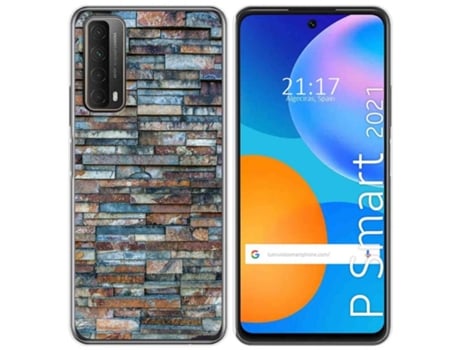 Carcasa Huawei P Smart 2021 TUMUNDOSMARTPHONE Dibujos Multicolor