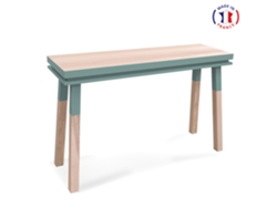 Consola Rectangular MON PETIT MEUBLE FRANÇAIS (Azul Frehel - Madera - 140 x 90 x 45 cm)