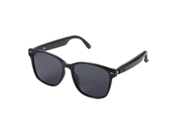 Gafas inteligentes Eifson Gs16, gafas de sol musicales 2 en 1 con protección UV (negras)