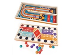 Juego de mesa educativo Svoora Catapult Ludo para niños