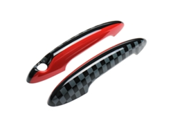 2 Tapas Protectoras De Manija De Puerta De Abs Para Cooper Jcw One S R55 R56 R57 R58 R59 R61