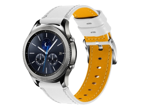 Correa de acero inoxidable con hebilla 22mm para Huawei Watch GT 2e/GT 2 46mm - blanco