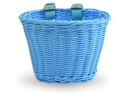 Cesta Para Bicicletas Infantiles De 12 A 16 Pulgadas, Bicicletas De Equilibrio, Triciclos Y Patinetes, Color Azul, Resistente Al Agua, Fácil Instalación.