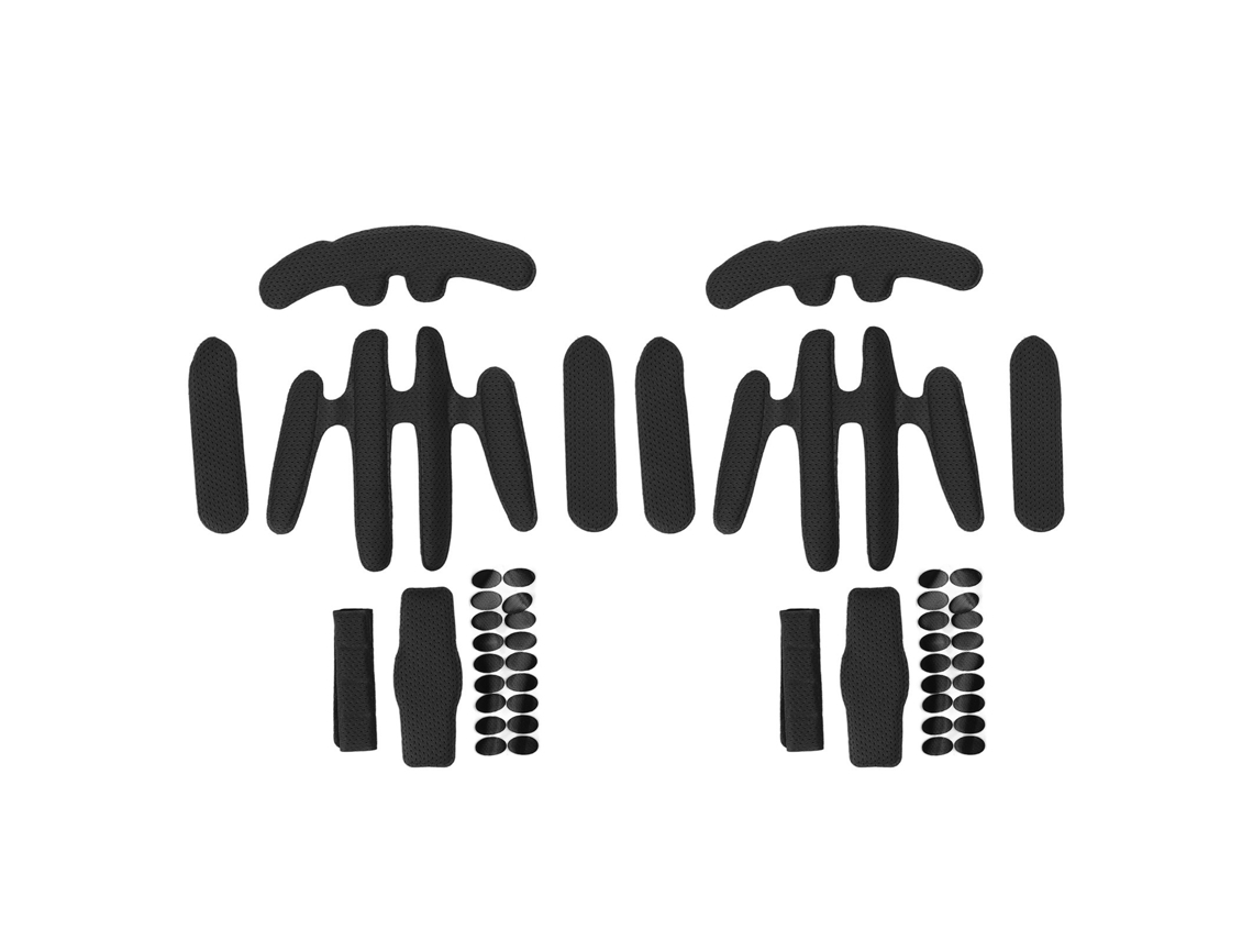 Kit De Almofadas Para Capacete Acolchoamento Fixação