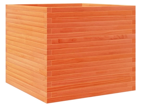 Jardinera VIDAXL Marrón Madera (80x80x68.5 cm)