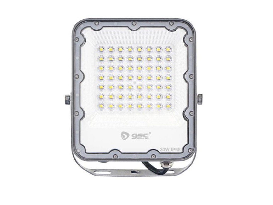 Sgc 202600033 Proyector Aluminio 30W 4000K Ip65 Gris GSC