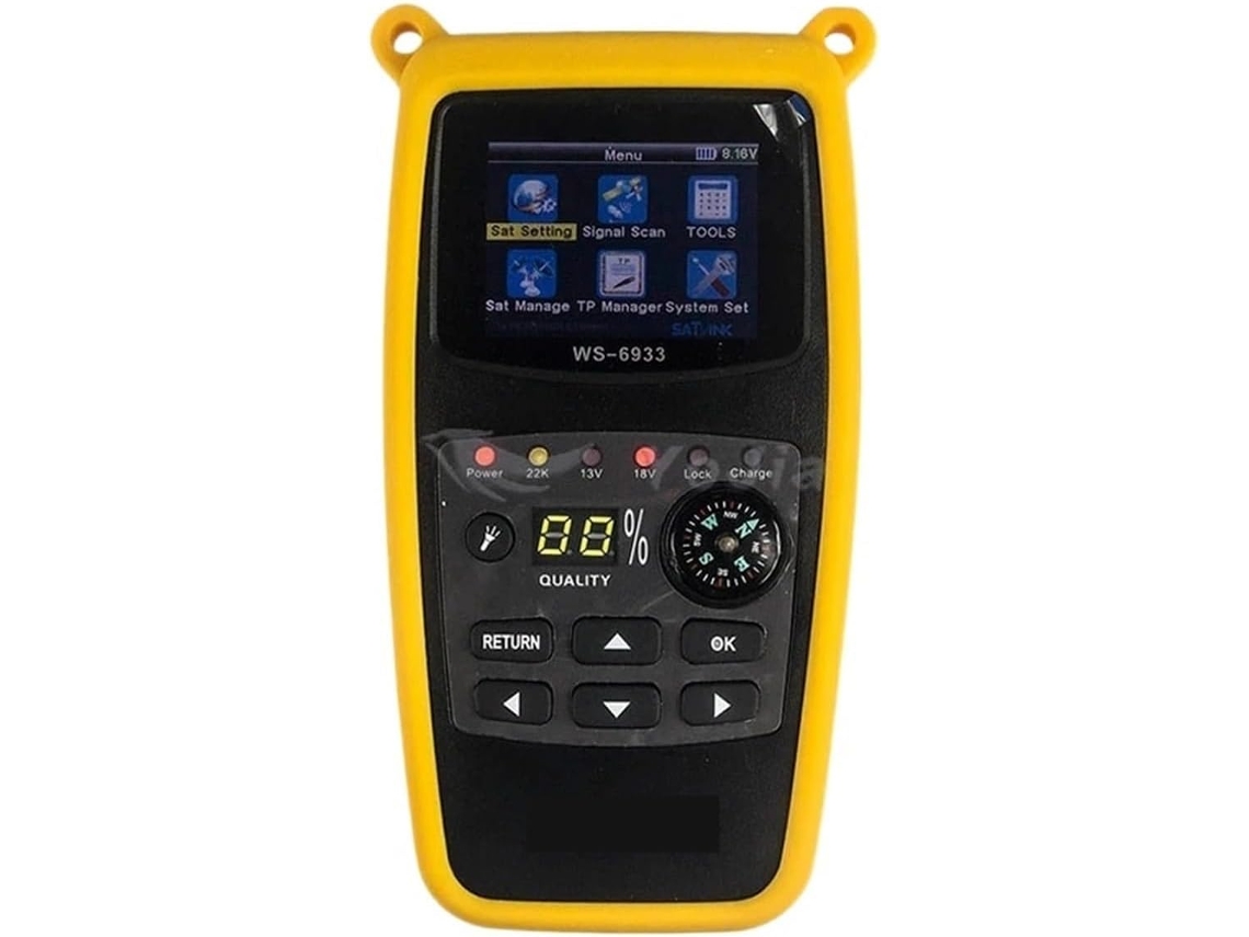 Detector De Satélite Digital Dvb-s2 Ws-6933, Banda Fta Cku, Pantalla Lcd De 2,1".