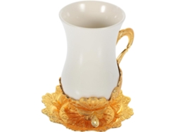 Taza Y Platillo De Cerámica De Estilo Europeo, Taza De Café Para Beber.