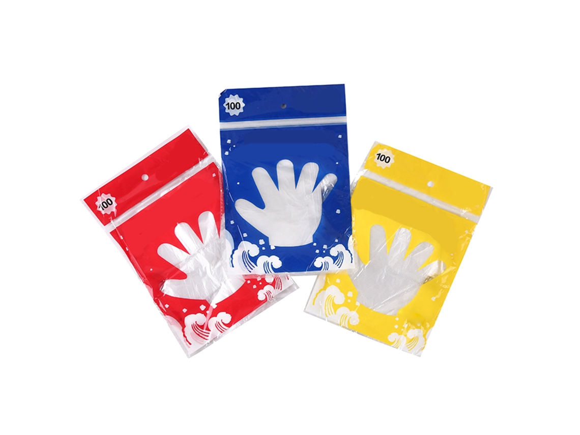 Guantes desechables Baok para alimentos, cocina y limpieza - 100 unidades