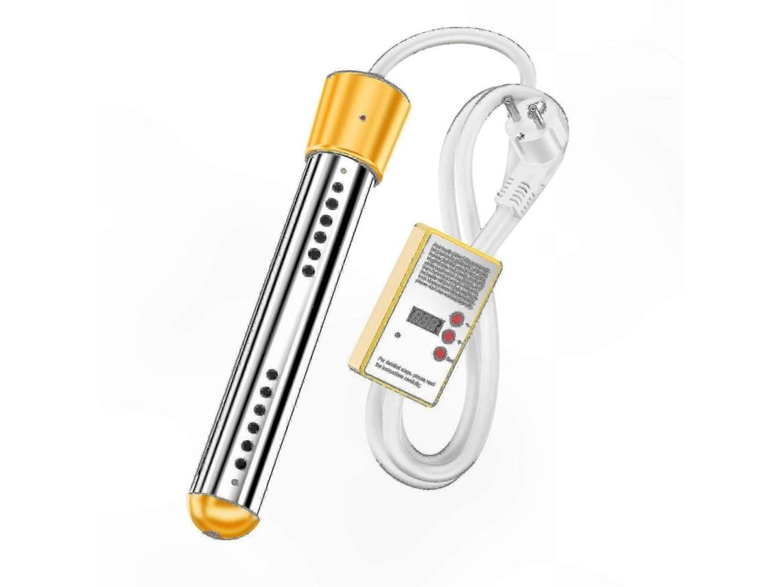 Calentador de agua eléctrico sumergible GOKOCO de 3000 W para piscinas con temporizador.