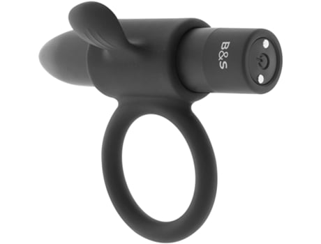 Estimulador Blacksilver Cameron Anillo Recargable Negro