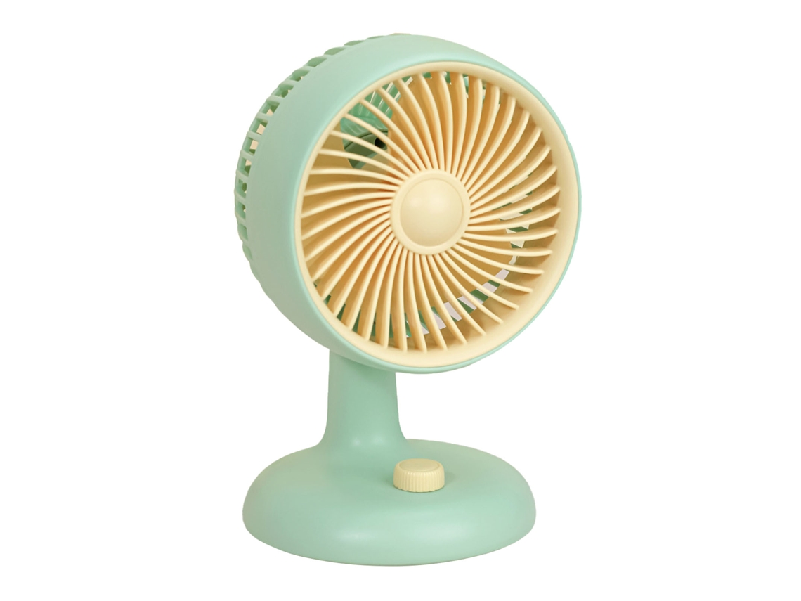 Ventilador de mesa, viento fuerte, funcionamiento silencioso.