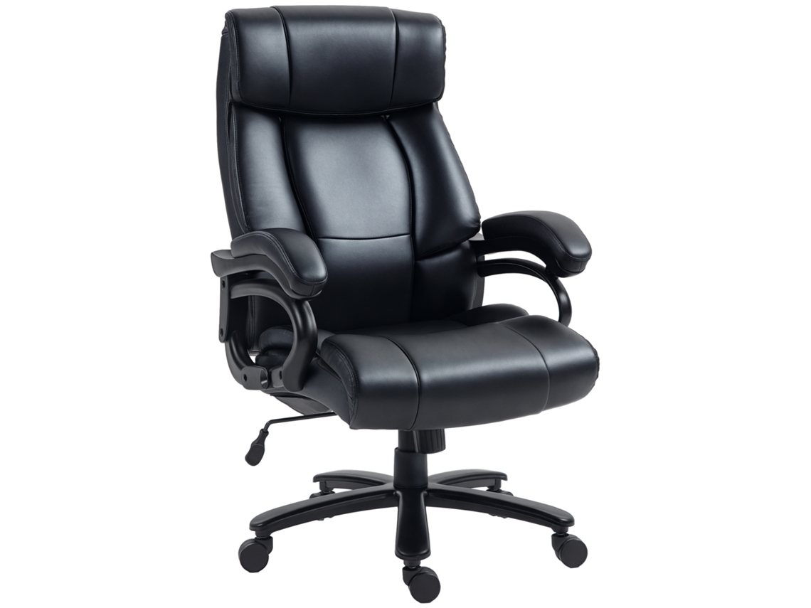 Silla Oficina Calefacción Masaje 8 Programas Negra