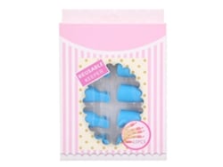 10pcs Clips Remoção Esmalte Gel Uv Soak Off Cap Ferramenta Manicure Casa Salão Azul