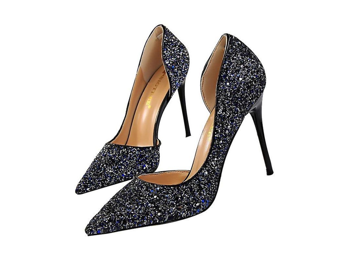 2026-zapatos De Tacón Bajo Para Mujer Con Punta Clavada Suela De Caucho Material Pu Y Gamuza Para Ocasiones Varias