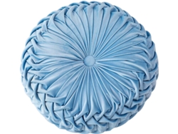 Cojín Redondo Calabaza - Terciopelo 3d 38cm