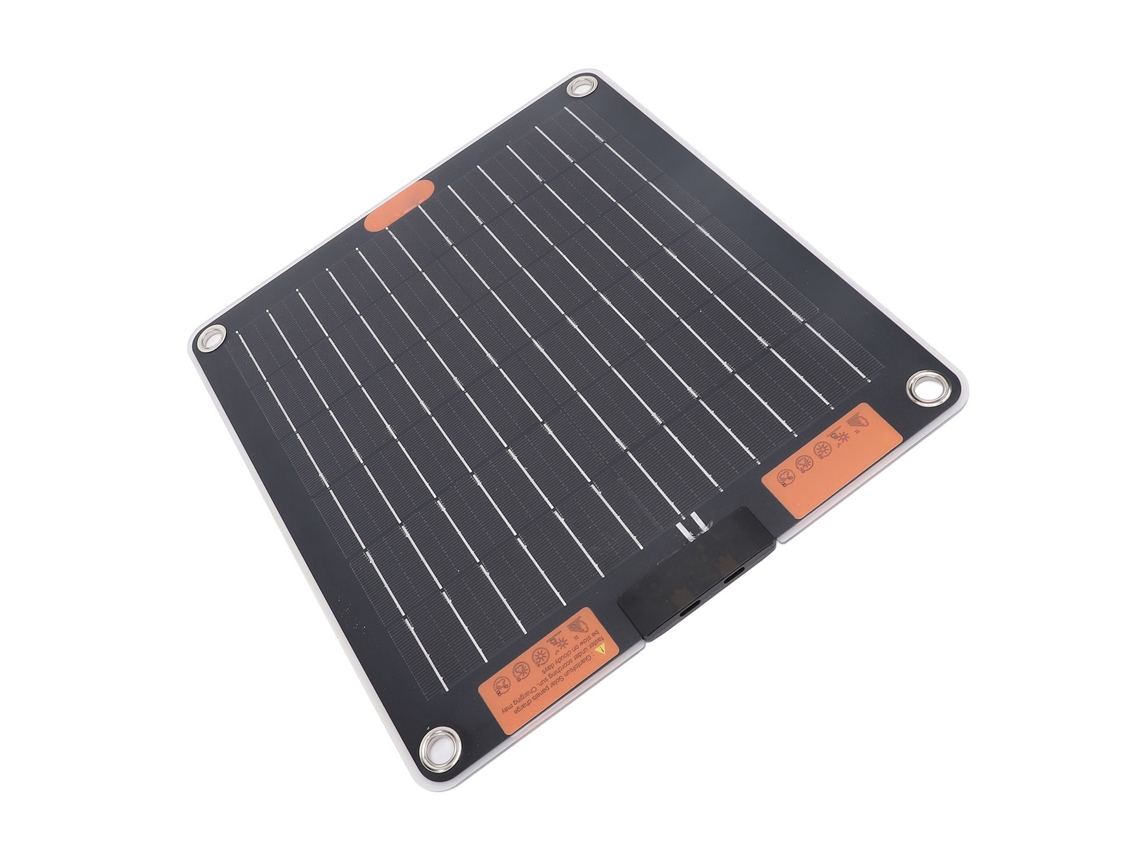 Panel solar (20 W, doble cara, dos salidas tipo C)